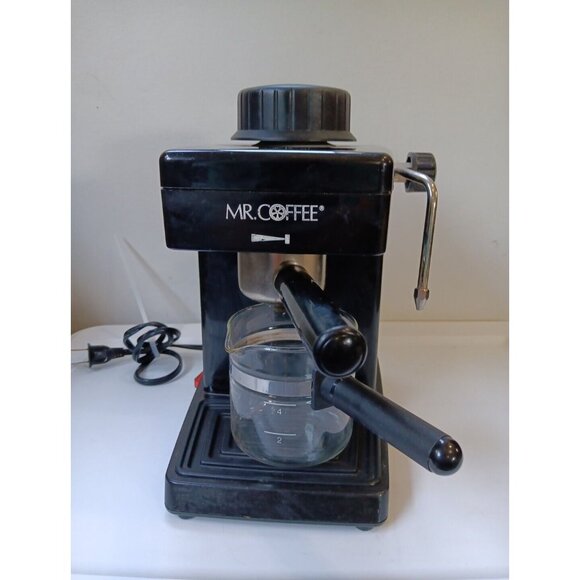 Mr. Coffee Steam Espresso / Cappuccino/Latte/ Froth Maker 4 Cup - Picture 1 of 6